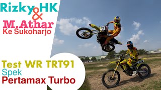 Duo Rider TRT91❗️M. Athar - Rizky HK❗️Setting WR “Pertamax Turbo” Ke Solo Assalam - Sukoharjo ‼️