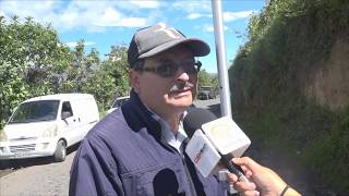 Trabajos En La Vía Güitig - El Predregal