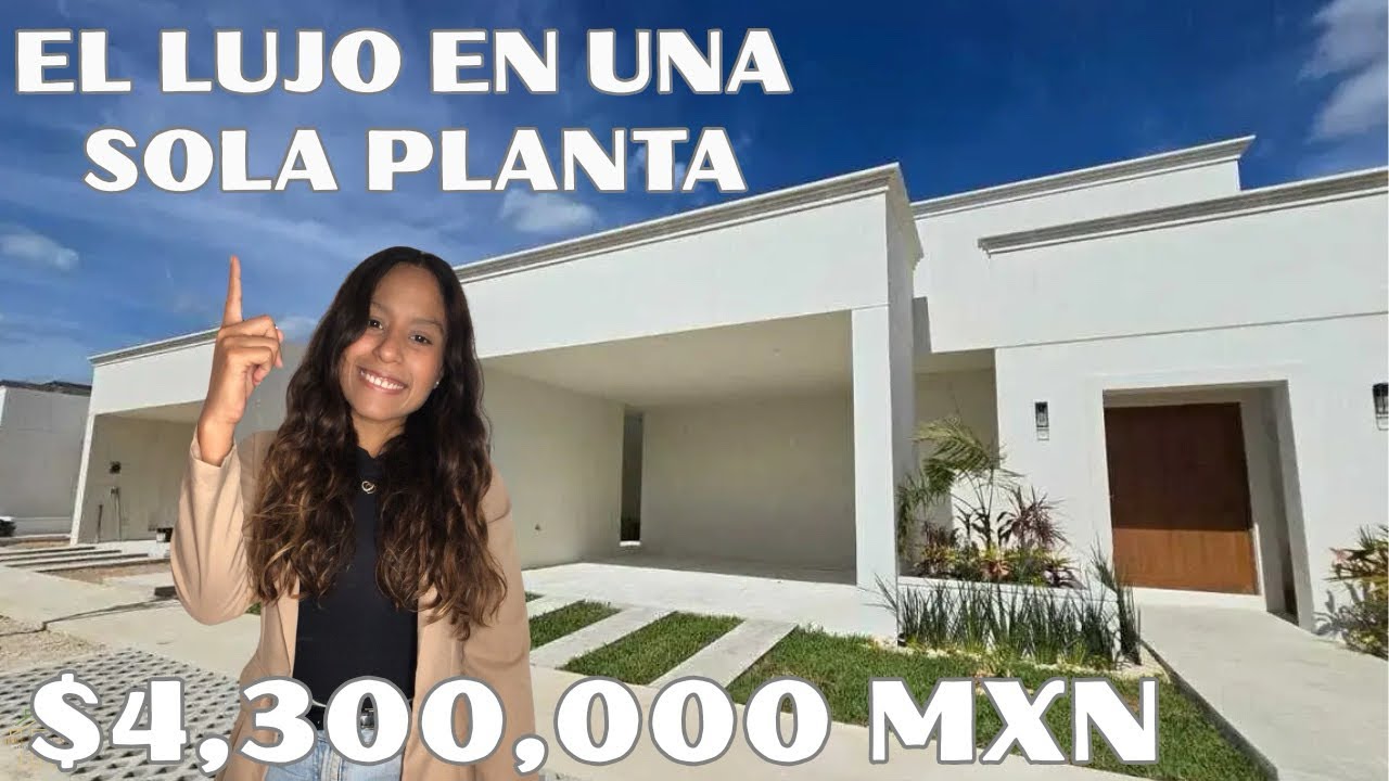 CASAS de UNA PLANTA 🏠 | LUJO 💸, UBICACIÓN 📍y lindos ESPACIOS 🍃