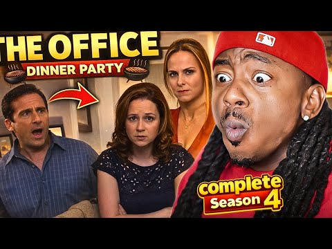 The Office Season 4 Reaction | Complete Season 4 😳 | Dinner Party, Money & More