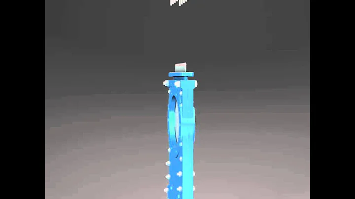 VAAS FIG 770 Knife Gate Valve Assembly