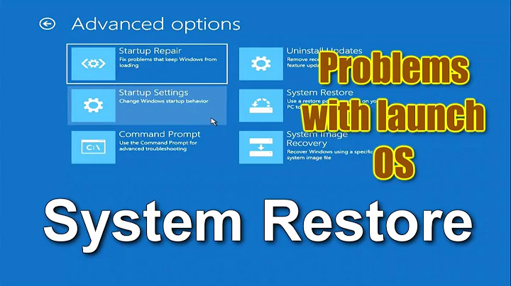 ✨Windows won't boot, Startup Problems - How to Use System Restore login to Windows 10\11