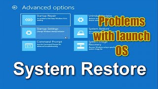 ✨Windows won't boot, Startup Problems - How to Use System Restore login to Windows 10\11