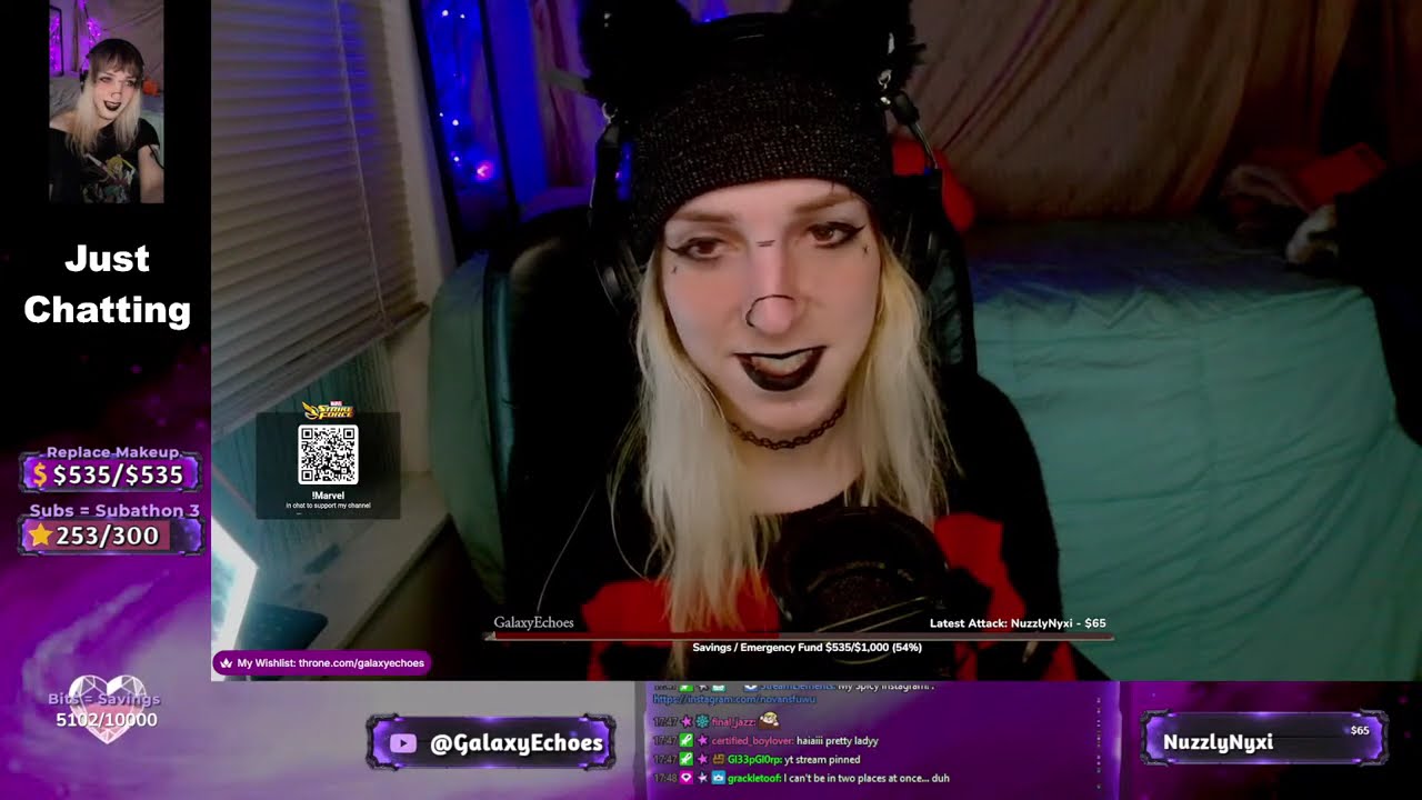 Cute Goth Trans Doll wants your attention