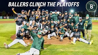 Ballers Clinch Playoffs! Pioneer League 1st Half Champs | On-Field Celebration + Interviews