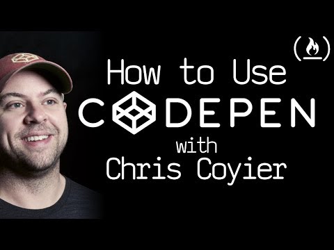 Learn to use CodePen from a co-founder of CodePen