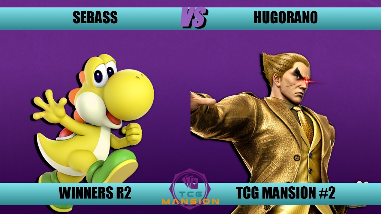 TCG MANSION #2 - Winners R2 - Sebass (Yoshi) vs Hugorian0 (Pyra & Mythra)