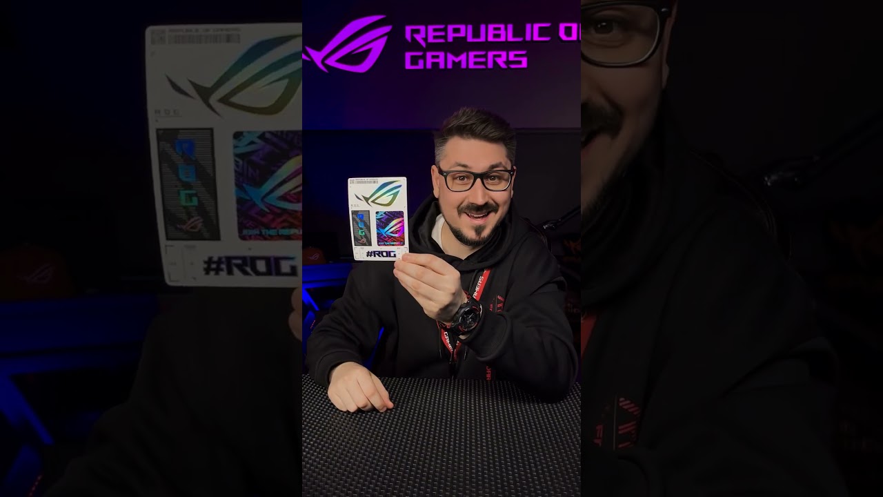 🎤🎶ASMR-распаковка игровой клавиатуры ROG Azoth😍