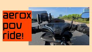 Información Yamaha Aerox 155 POV Ride | DJI Osmo Nano + Mic Mini 2 Guía