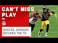 Steelers Finally Find the End Zone w/ 2 Big Passes to Diontae Johnson