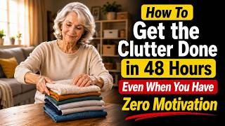How To Get the Clutter Done in 48 Hours Even When You Have Zero Motivation