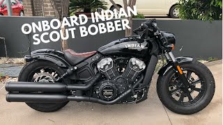 *Onboard* 2018 Indian Scout Bobber