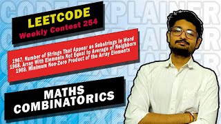 LEETCODE Weekly Contest 254 | PROBLEM 1967 , 1968 , 1969 | LEETCODE