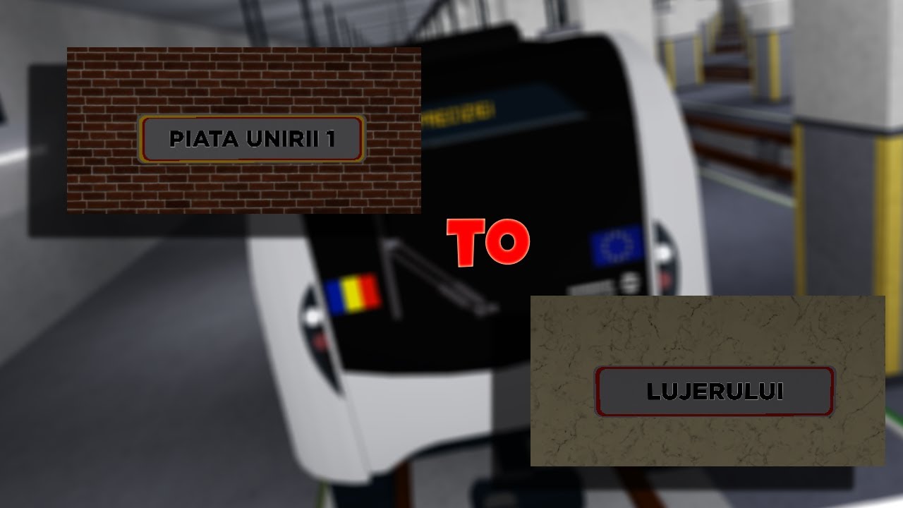 Piata Uniri to Lujerului | Roblox Metro mania Testing | Bombardier Movia 346 BM21