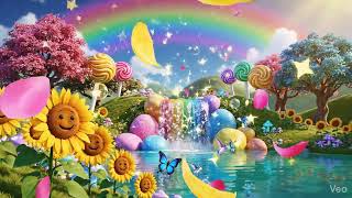 Enchanted Garden Background 🌸✨ | Magical Fairy Tale Stage Visuals | Dreamy Dance VJ Loop 4K screenshot 4