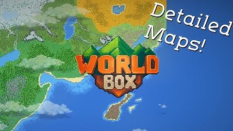 How To Make More Detailed Maps In WorldBox!