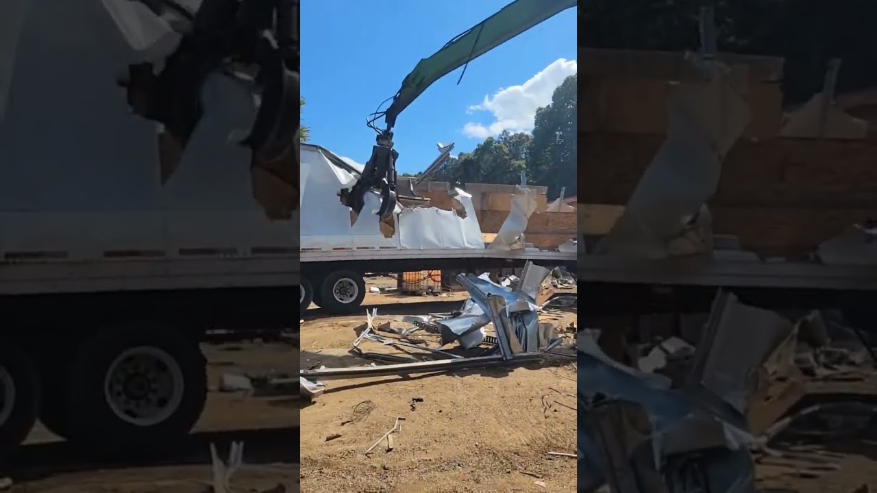 Processing a 53ft trailer! 