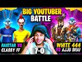 Top 5 Big YouTubers BEST Battle 😱 - RAISTAR vs CLASSY FREE FIRE ?