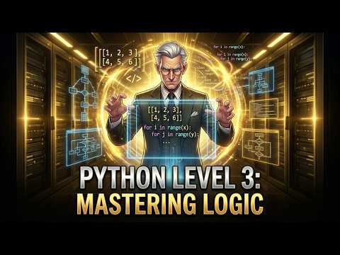 Python Level 3: Mastering Logic, Loops, and Data Structures | CS Basics