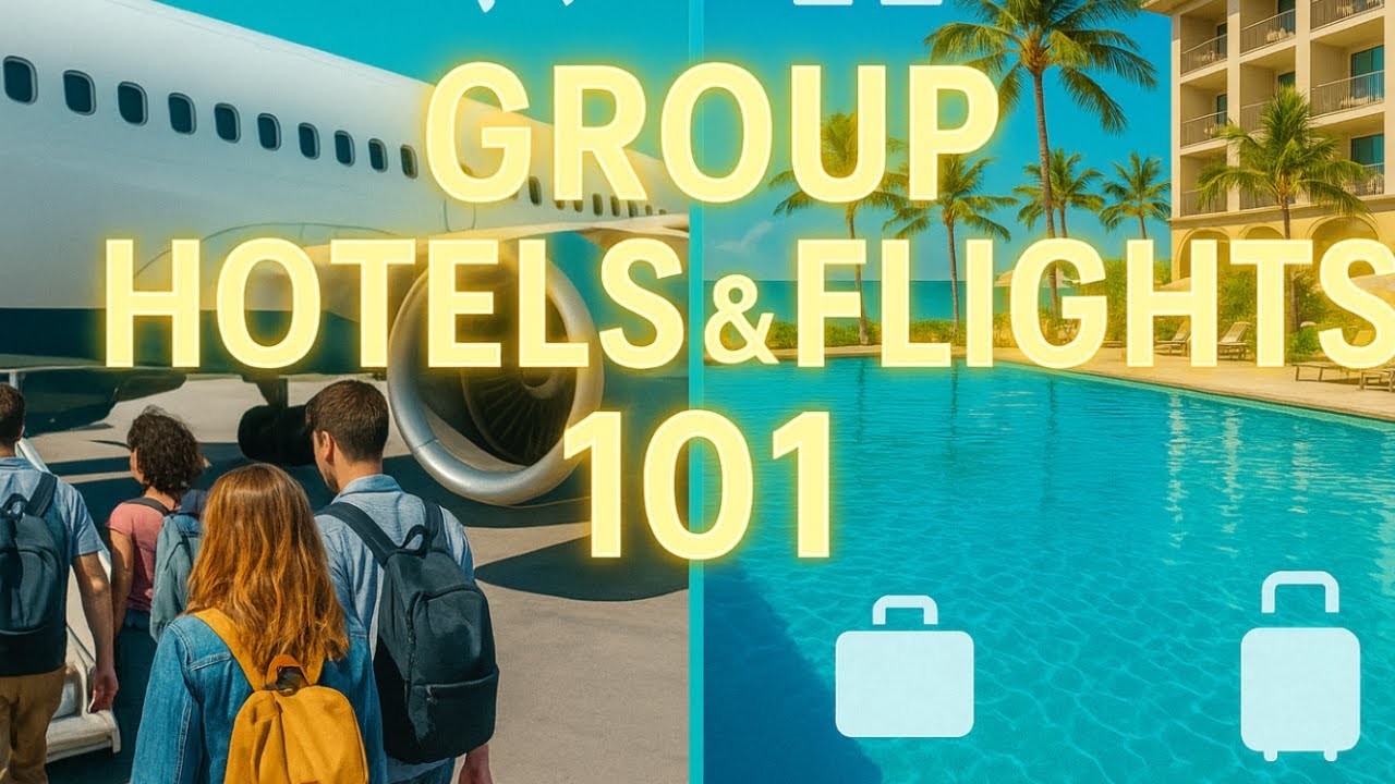 Group Hotels & Flights 101 ✈️🏨 | REPLAY