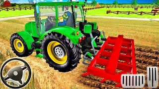 Tractor Growing And Harvesting Rice, Flowers,Corn  Forage Plow Farming Harvester  Android Game screenshot 4