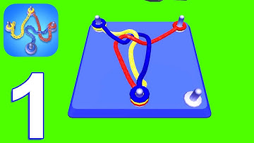 Go Knots 3D Gameplay Walkthrough Part 1 (IOS/Android)