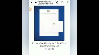 Let's talk about the Kentucky Colonel Ernest Shell! For educational purposes!