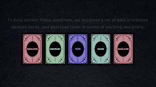 Playing the Legal Card: Using Ideation Cards to Raise Data Protection Issues within the Design ...