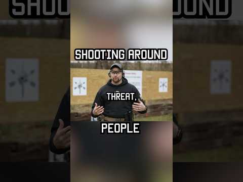 Safety First: Shooting Around People #youtubeshorts #safety #military #selfdefense #shorts #short