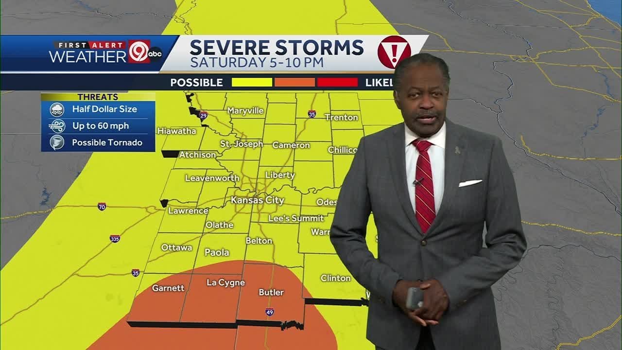 Large hail, heavy winds: Severe thunderstorms possible for Kansas City ...