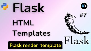 Flask render_template HTML Tutorial  | Flask Templating with Jinja2 in HINDI - Kritim Yantra
