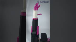 🤖 DIY Robotic Hand Using Arduino & Servo Motors ⚡#shorts #engineering