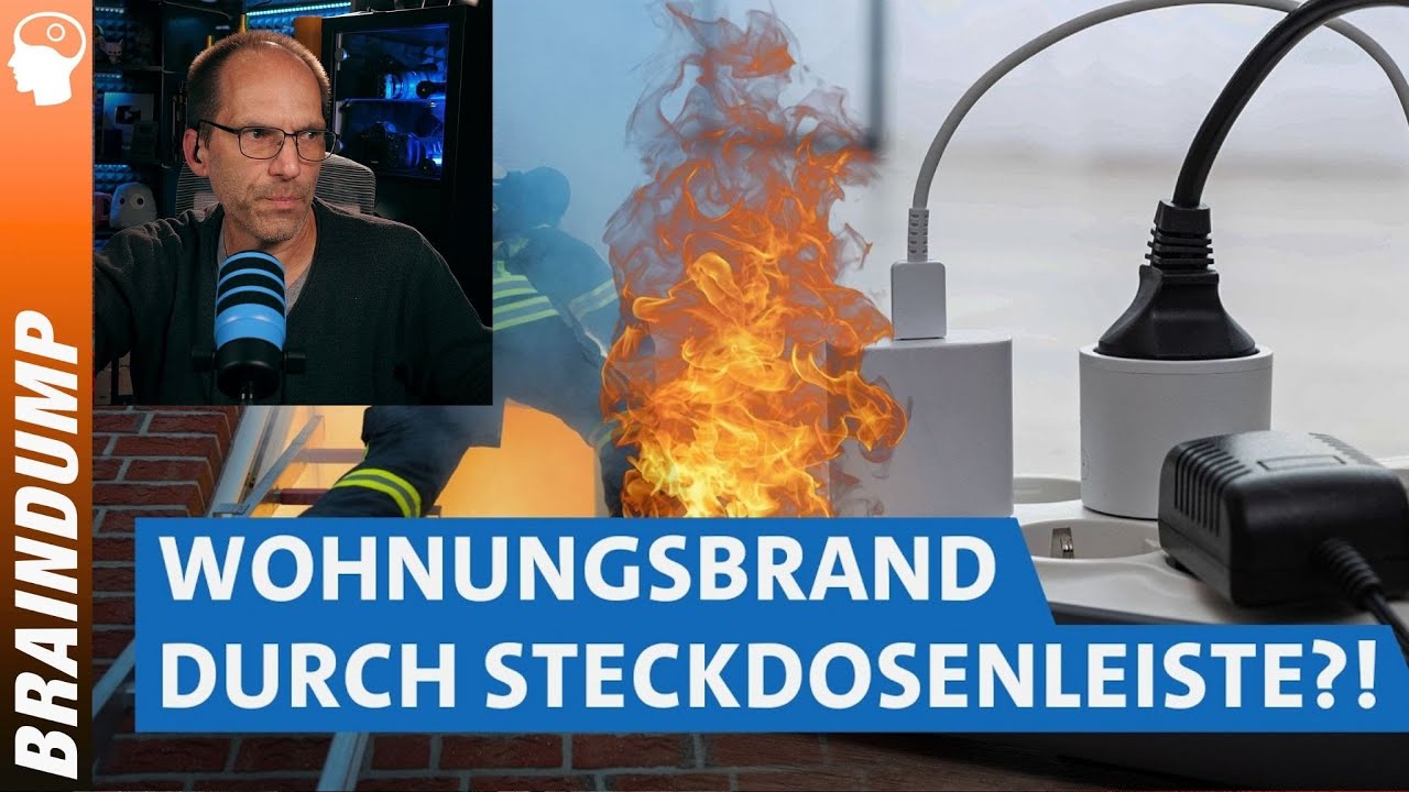 Brandgefahr durch Mehrfachstecker | Marktcheck | Zerobrain-Reaction
