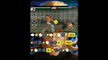 Tekken 6 - Kazuya Mishima Combo Tutorial | #tekken6 #kazuya #ppsspp #shorts #subscribe