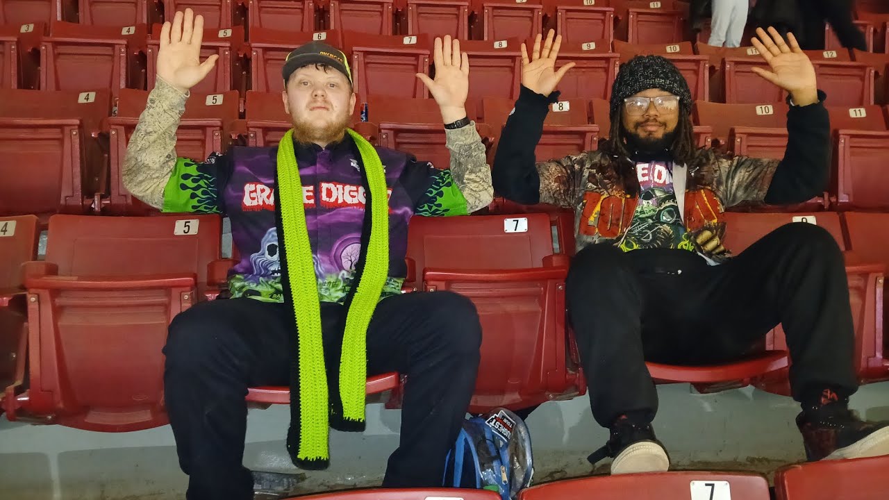 Absolute cinema Monster Jam St Louis VLOG. 2026 Ft introvertdrew, Metal health racing, Connor Nelson