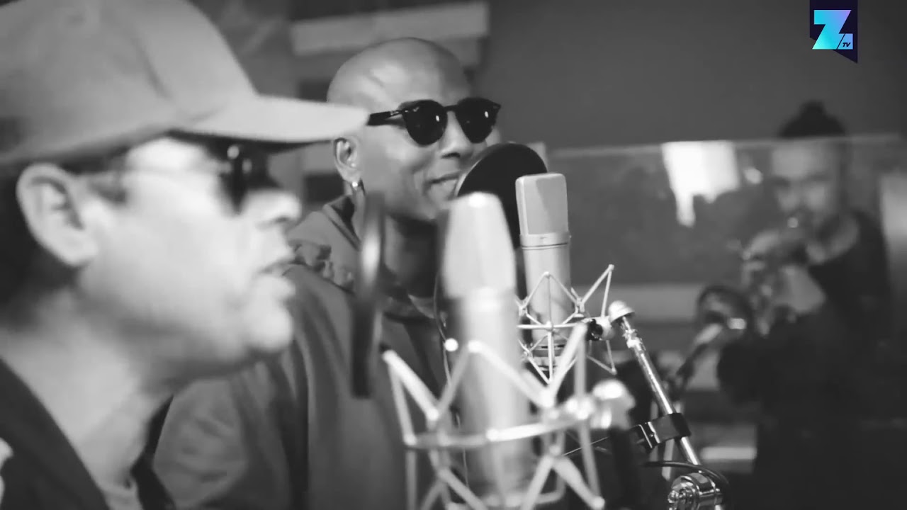 Yuvisney Aguilar playing with Orishas 