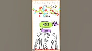 brain test level 52 answer or walkthrough