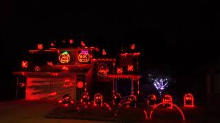 Ghostbusters - Ray Parker Jr. Halloween Light Show