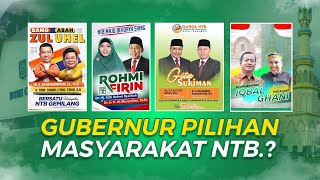 Tentukan Pilihanmu.! 4 Poros Bakalan Bertarung Sengit di Pilkada NTB 2024