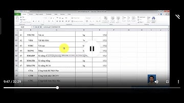 ở nhà vẫn vui: BÀI 2- Lập báo cáo tài chính công yy xây dựng trên excel