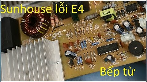 Bếp từ Sunhouse lỗi E4