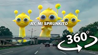Ay Mi Srunkito Bum, Bum - City In 360 Vr Video 8K Montagem Miau