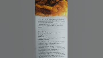 Fire Bolt - DnD 5.24e