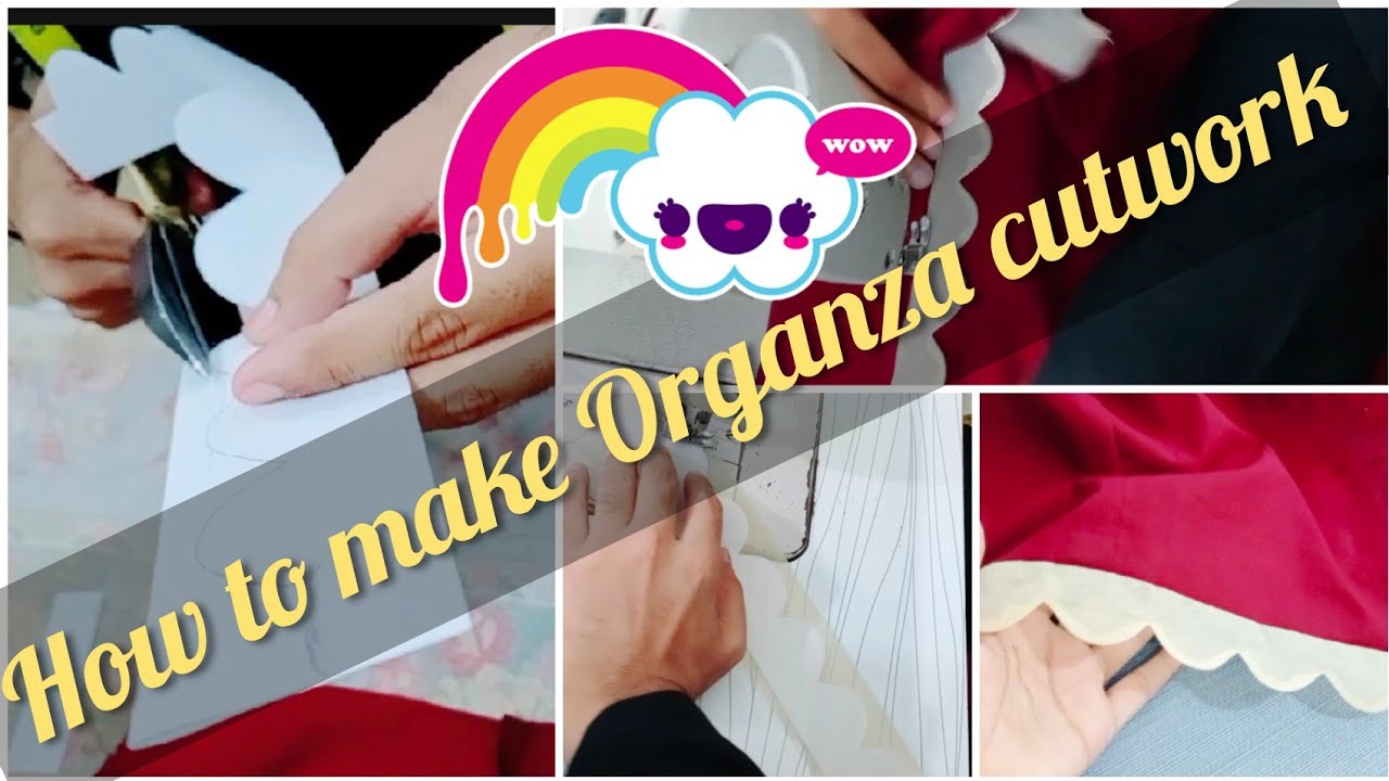 organza cutwork#how to#make#organza#cutworks#for trouzer#and#shirts