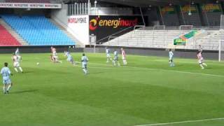Extended highlights from AaB  Randers FC (12/7-09)