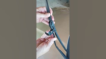 How To Change Windshield Wiper Blades In Less Than 30 Seconds! The Flat Type Wiper Blades