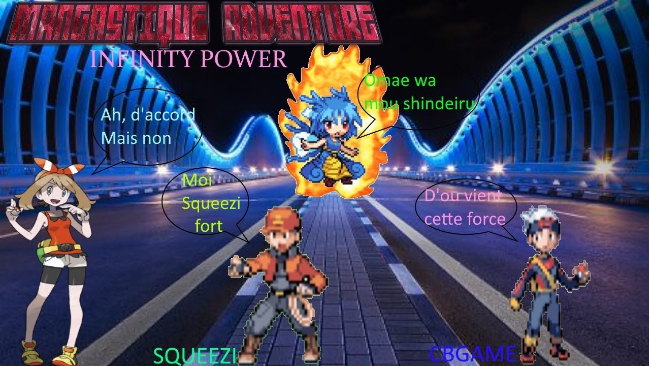 Squeezi veux se battre il perds CBGame nous détruit Yoshivert2 pas content