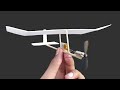 how to make simple airplane • rc airplane • aeroplane • at home in hindi • very simple
