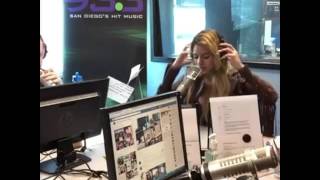 Dinah Jane of Fifth Harmony visits Channel 933 (March 1, 2016) #WorkAcrossAmerica