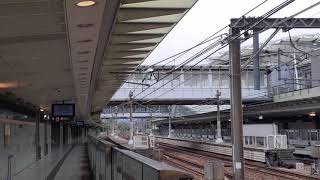 【VTC第二學年完結】港鐵 AEL CAF-Train（E107/K407）駛經欣澳站後備月台（往博覽館方向）